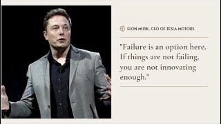 Elon Musk Motivational Quotes || Quotes And Motivations (Q&M)