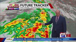 Morning Forecast - Tuesday, April 30th