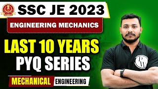 SSC JE 2023 | Engineering Mechanics | SSC JE Previous Year Question Paper | Mechanical Engineering