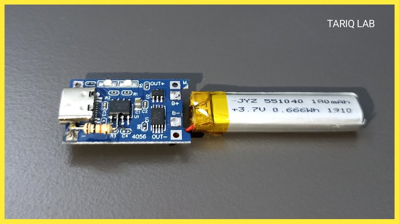 Tp4056 Module Modification Tp4056 Upgrade Youtube