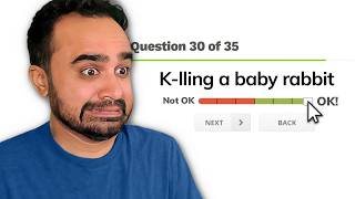 I took a morality test and leaked my real results
