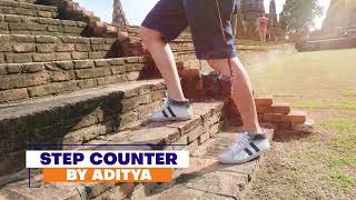 Step counter with Make Code & Micro bit