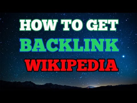 How to Get Backlinks from Wikipedia In Urdu Hindi How to Get Backlinks from Wikipedia In Urdu Hindi