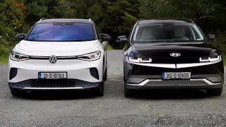 2023 Volkswagen ID.4 vs 2024 Hyundai Ioniq 7 Comparison: EVs Cross Over