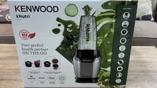 New member in our kitchen - KENWOOD KNutri blender unboxing