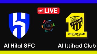 🔴 LIVE | Al Hilal Riyadh vs Al-Ittihad AFC Champions League, quarter-finals |Game play PES21