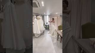 岡山市北区　結婚式場　ドレス試着　プロノビアスのドレスがある式場