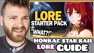 First Time REACTING to "A Beginner's Guide to the Lore of Honkai: Star Rail" | REACTION!