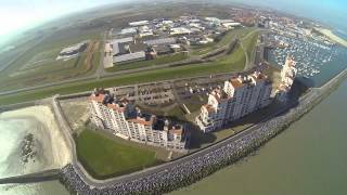 Breskens vanuit de lucht deel 3 - (DJI Phantom 2 drone -zenmuse - GoPro Zeeland Nederland Europe)