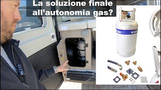 Soluzione finale all'autonomia gas? La BOMBOLA RICARICABILE AL DISTRIBUTORE! Alternativa easy+green