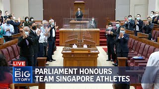 Parliament honours Team Singapore, raises issue of cash rewards for para-athletes | THE BIG STORY