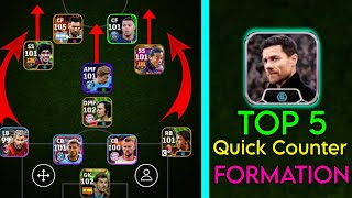 Top 5 Best Custom Formations To Reach Top Of The Division In eFootball 2024 Mobi