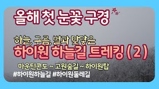 정선 하이원 하늘길 트레킹(2) 마운틴콘도 ~ 고원숲길 ~ 하이원탑