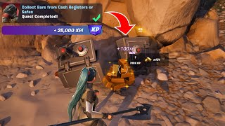 [Best Location] Collect Bars from Cash Registers or Safes in Fortnite