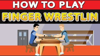 How to Play Finger Wrestling? (a traditional sport played by Germans since 1959)