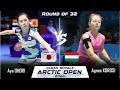 CALASH ROYALE Arctic Open 2024 | R32/ Women's singles | Aya OHORI (JPN) vs. Agnes KOROSI (HNY)