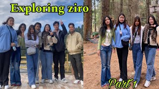 Exploring ziro Valley 🌸The Land of Apatani /After Exam 📖✒️# withfriends 10-01-2025 Arunachal Pradesh