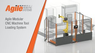 Agile Modular CNC Machine Tool Loading System - Multiple product CNC machine loading cell