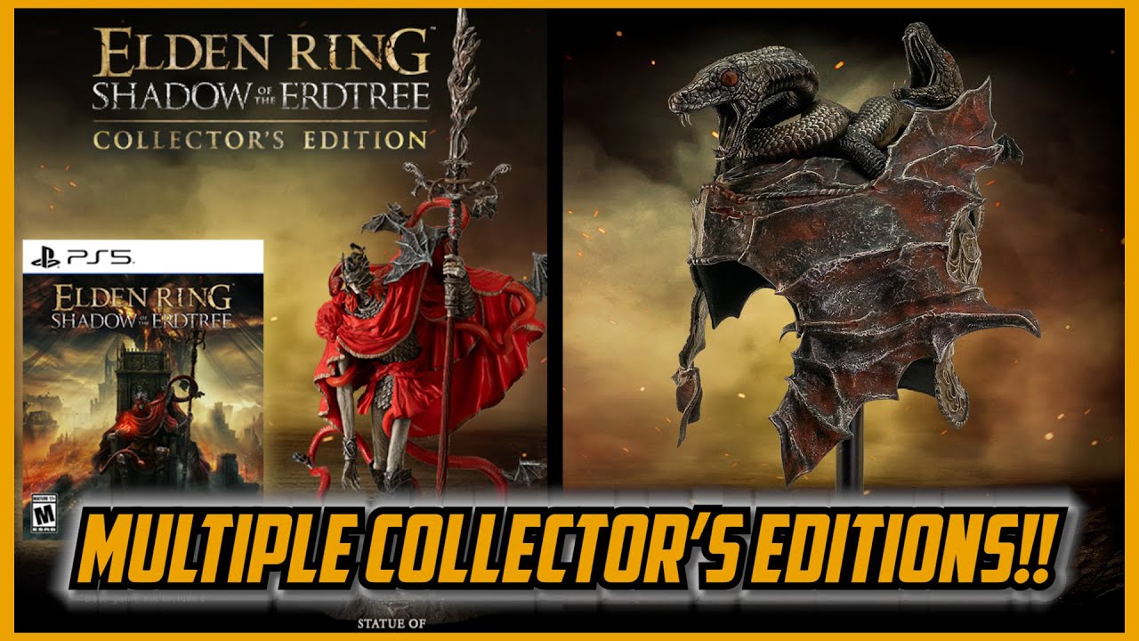 Shadow Of The Erdtree Collector's Edition Options! Which One Is The ...