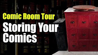 Comic Book Room Tour and Comic Book Storage Options, From High End to on a Budget