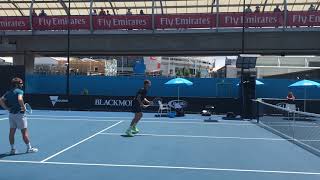 Daniil Medvedev  Volley  2019 Australian Open