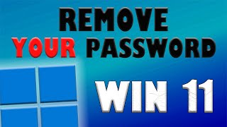 How To Remove Password From Windows 11 (Pin, Security Key, Etc...)