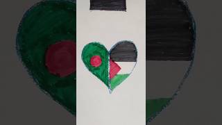 How to drow bangladesh flag, how to drow Palestine flag, #shortsfeed #viral #shortvideo #trending