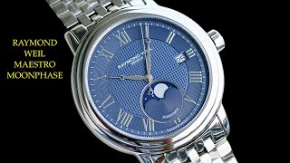 Raymond Weil Maestro Moonphase Automatic 2879-ST-00508 Watch | Review Valjoux Relogios