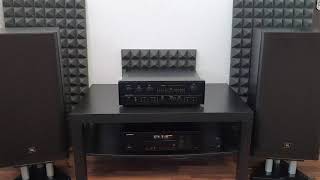 Accuphase E-205 - Pioneer PD-9300 - JBL LX-55