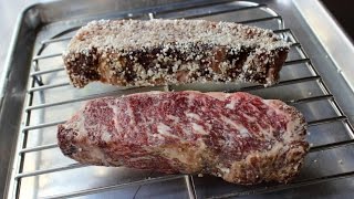 Koji-Rubbed Steak - "Dry Aging" Steak with Koji Rice Test