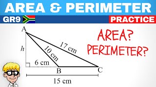 Area and Perimeter Grade 9: Practice