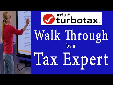 TurboTax – April 2024, income tax deadline. How to file your taxes online. Manual, explanation.