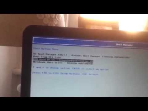 How to boot up HP laptop with win8 from USB or CDROM Pavilion15 How to boot up HP laptop with win8 from USB or CDROM Pavilion15