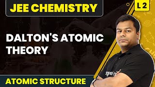 Dalton's Atomic Theory | Atomic Structure - L2 | JEE Chemistry