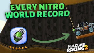⚡🤯All 55 Nitro World Records - HCR2 Time Trials