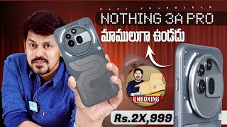 Nothing Phone 3a Pro Full Details