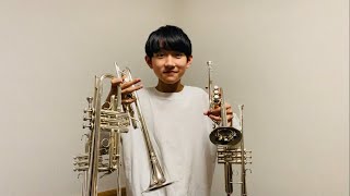 今回のコンサートは5本の楽器を使って演奏します！