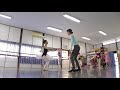 康村和恵先生ヴァリエーションクラス　キトリ3幕　小学5年生　 ballet lesson prixdelausanne kballetcompany 埼玉県 坂戸市 小川町