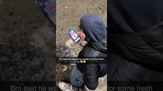 Went Outside To Check On The Action