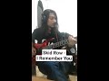 Skid Row - I Remember You ( Solo Cover - DaPazW) #guitar