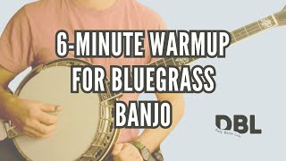 6-Minute Picking Hand Warm Up for Bluegrass Banjo by Daily Banjo Licks