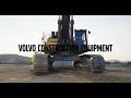 volvo ec950e crawler excavator always on