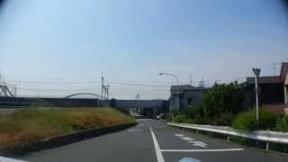 上一色３丁目から小岩大橋へ（車載動画）