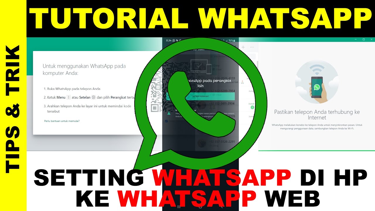 Cara Instal WhatsApp Di Android Ke WhatsApp Desktop Di Laptop Atau Pc ...