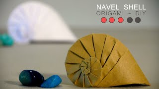 ORIGAMI - DIY - How to make a Navel Shell (Tomoko Fuse) - Golden ratio