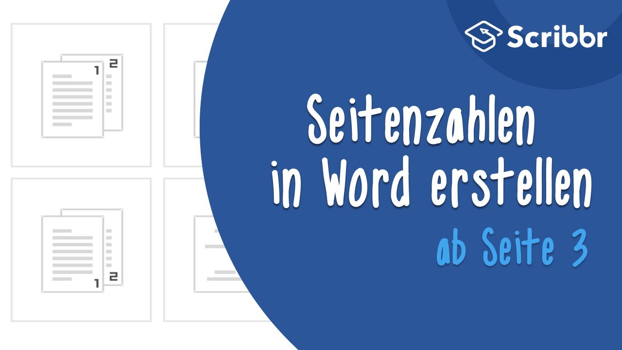 Seitenzahlen In Word Ab Seite 3 Erstellen – In 2 Minuten | Scribbr 🎓 ...