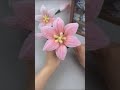 扭扭棒百合花苞教程（twisted stick lily bud tutorial）