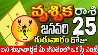 వృశ్చికరాశి 25 స్త్రీ తో మనసులో మాట vruschika rasi january 2024 | vruschika rasi #Todayrasiphalalu