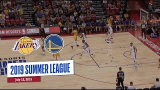 LA Lakers vs GS Warriors - Full Game Highlights | July 12, 2019 | NBA Summer League