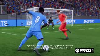 FIFA 23 TIPS - SHOOTING BODY AWARENESS POSITIONING  | FIFA GAMEPLAY | XBOX | PS5 | PS4 | ORIGIN.
